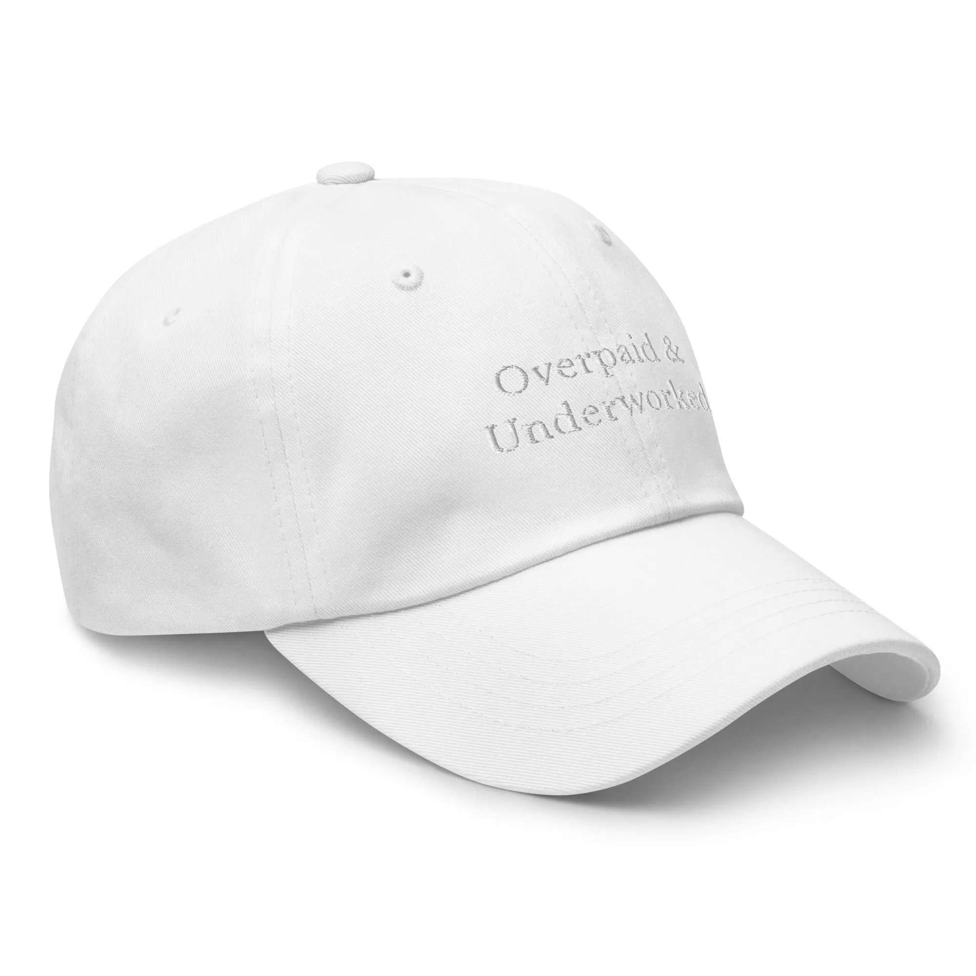 Overpaid & Underworked Cap