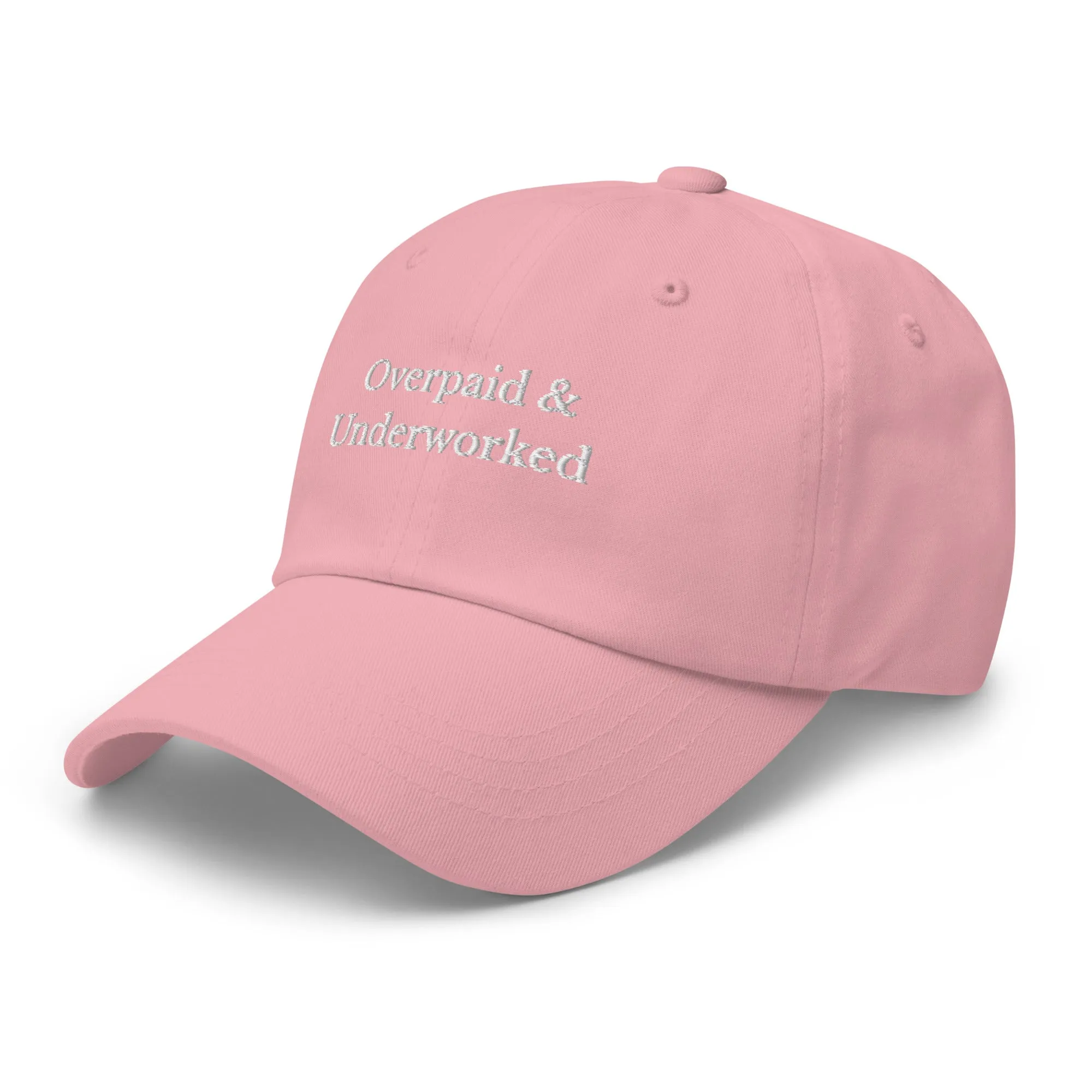 Overpaid & Underworked Cap