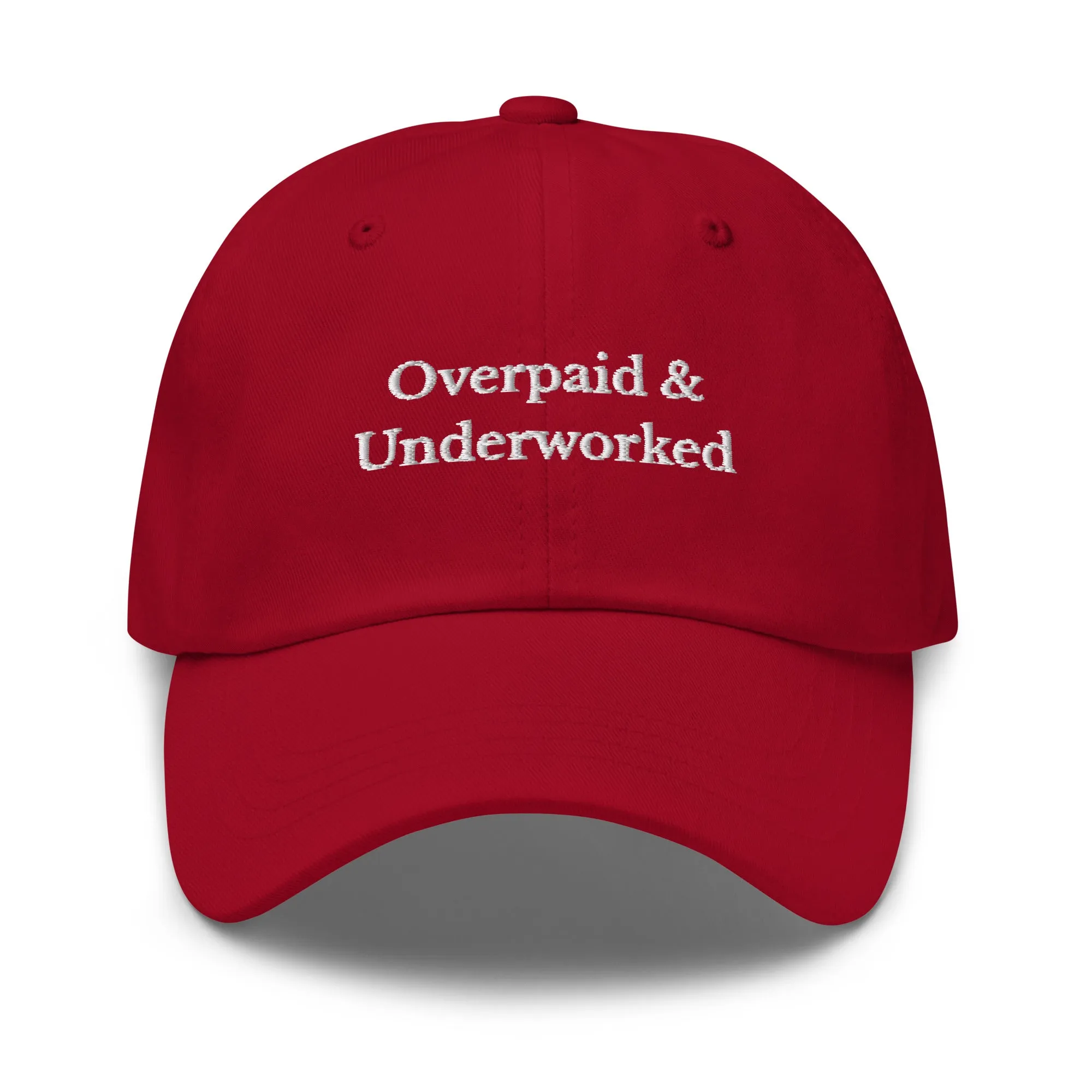 Overpaid & Underworked Cap