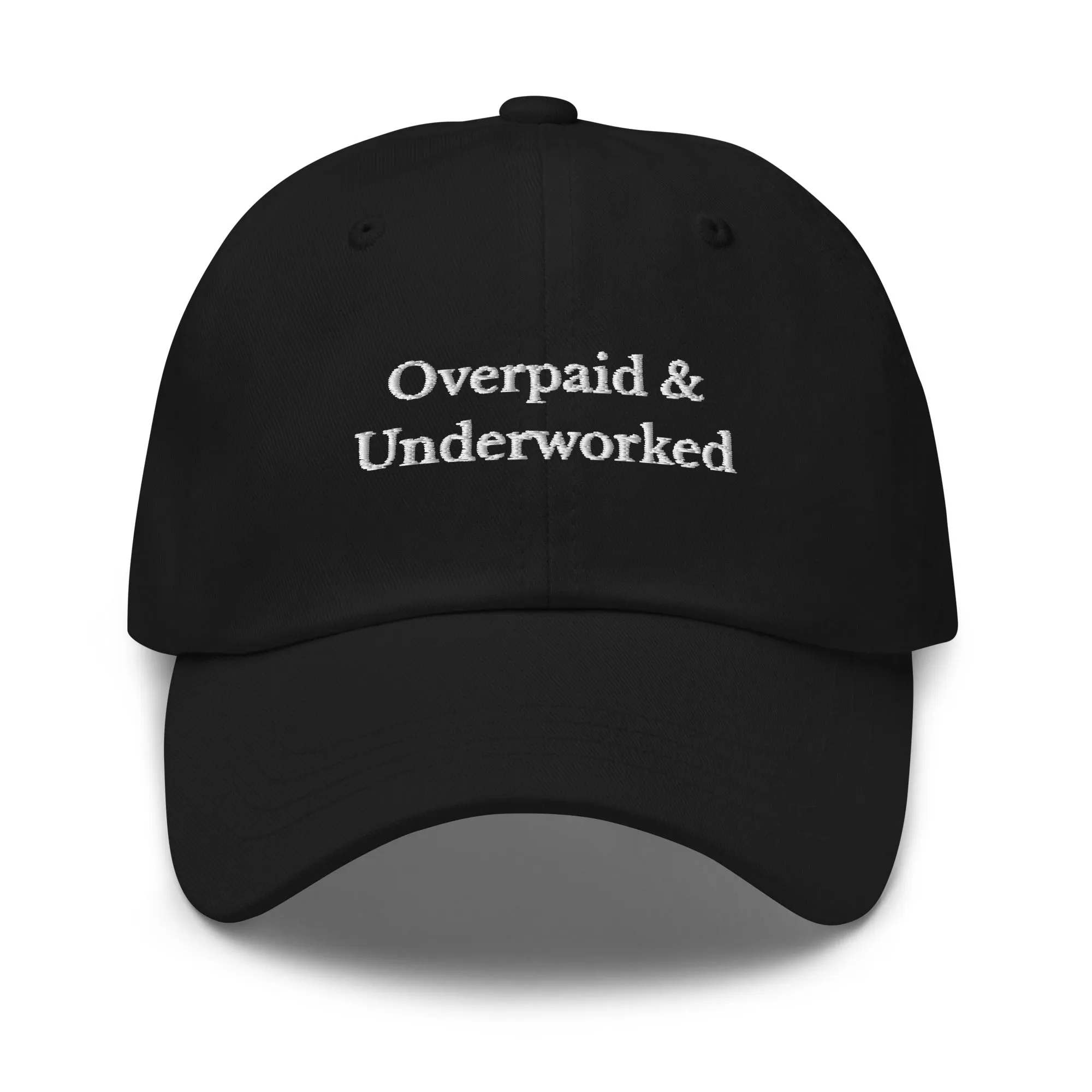 Overpaid & Underworked Cap