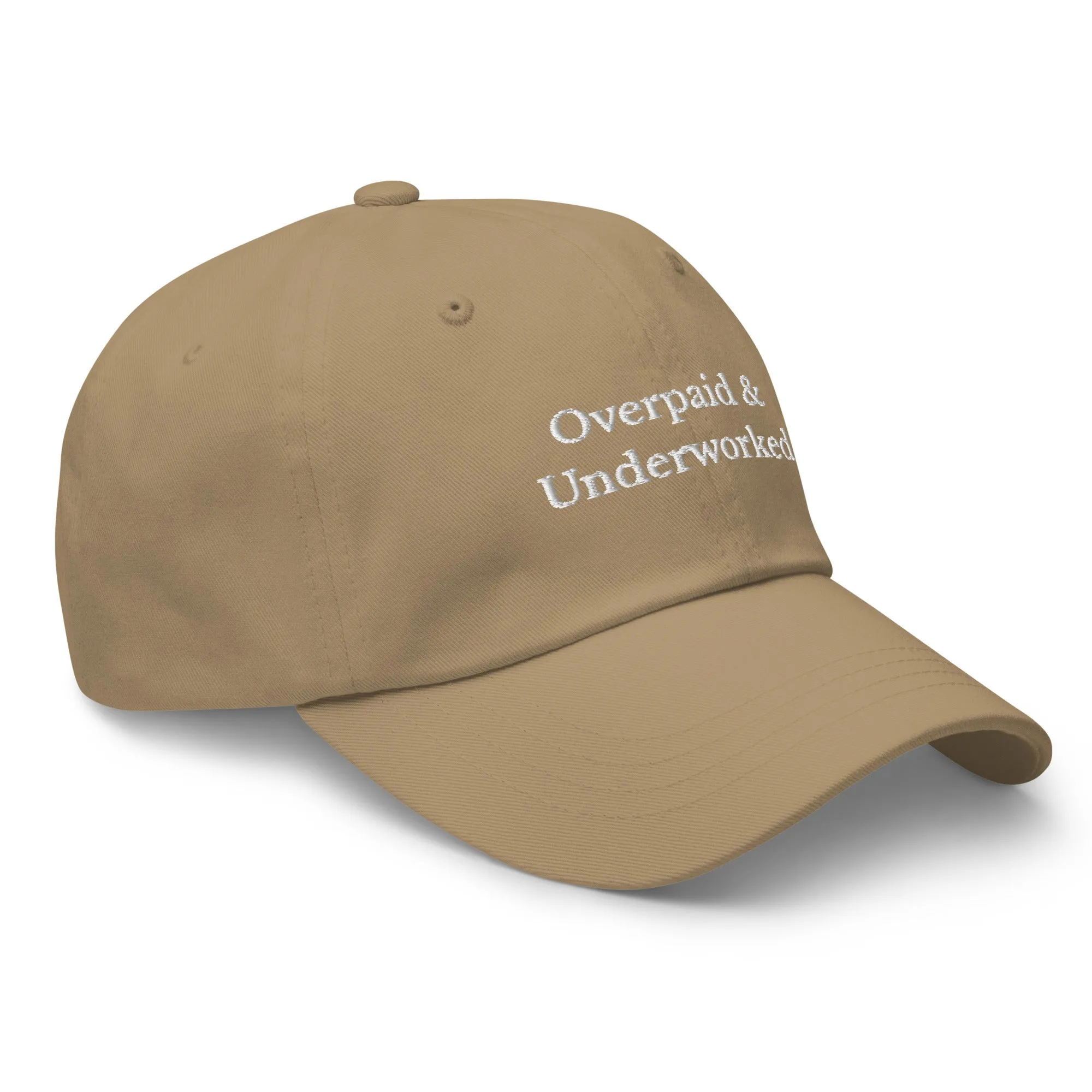 Overpaid & Underworked Cap