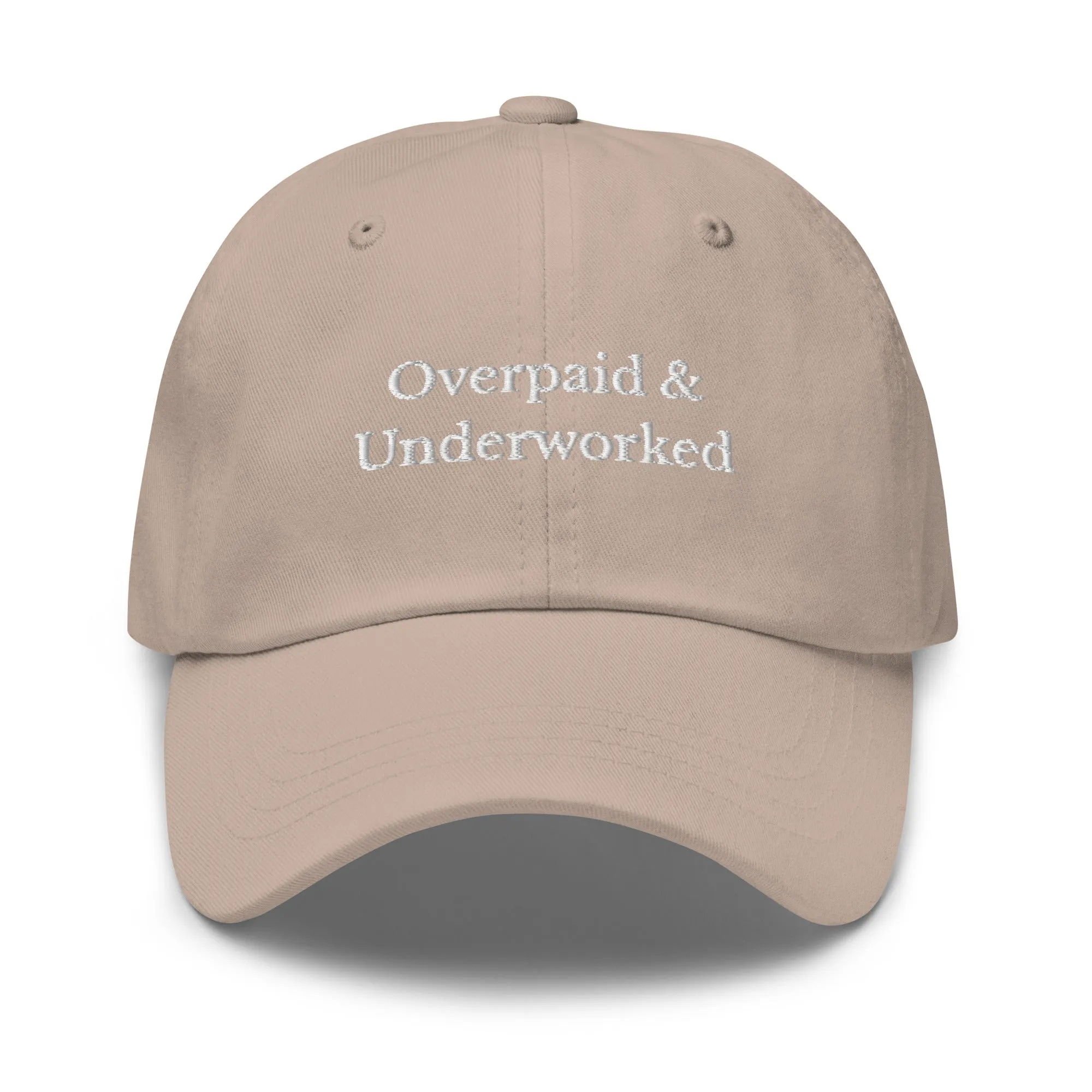 Overpaid & Underworked Cap