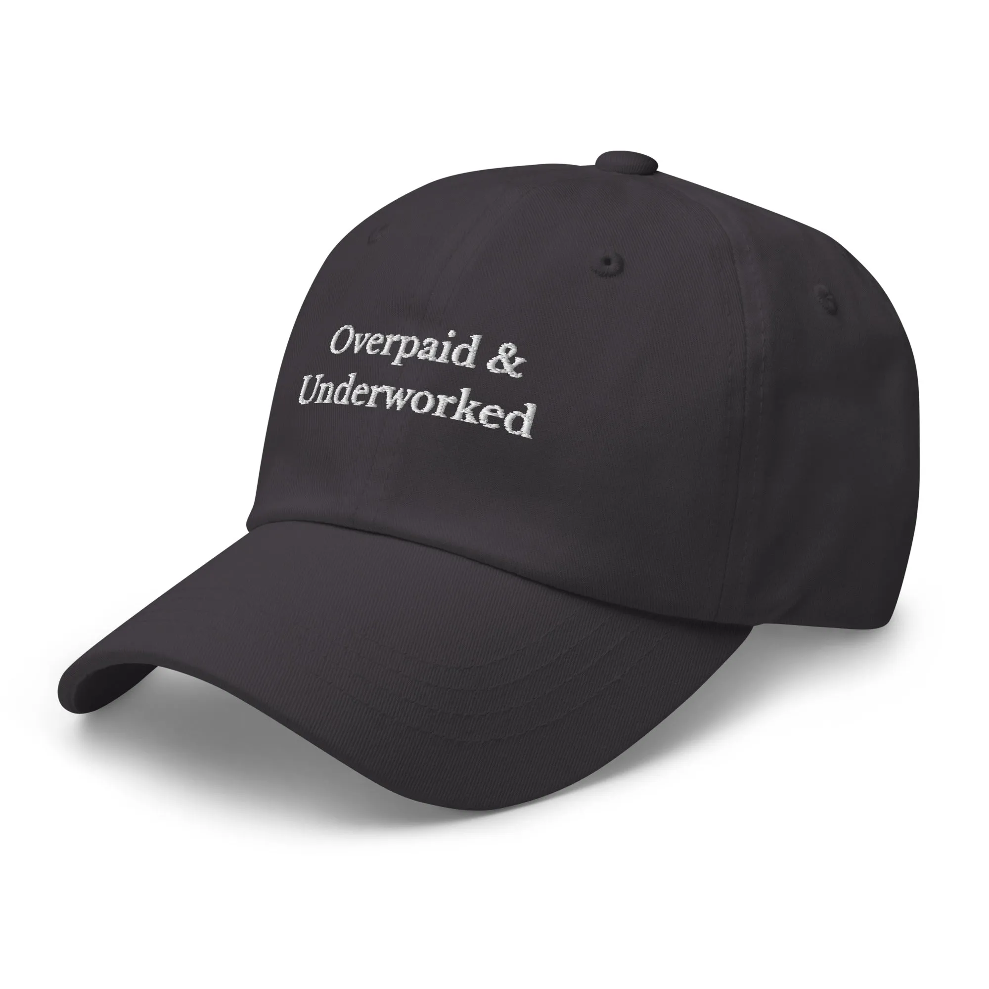 Overpaid & Underworked Cap