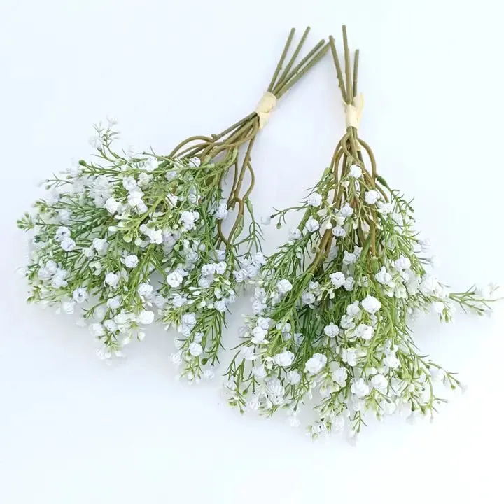 Pack of 5 Stems-Real Touch Baby's Breath Bundle