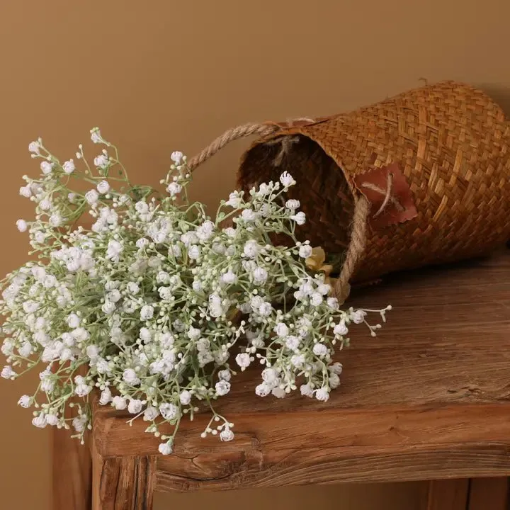 Pack of 5 Stems-Real Touch Baby's Breath Bundle