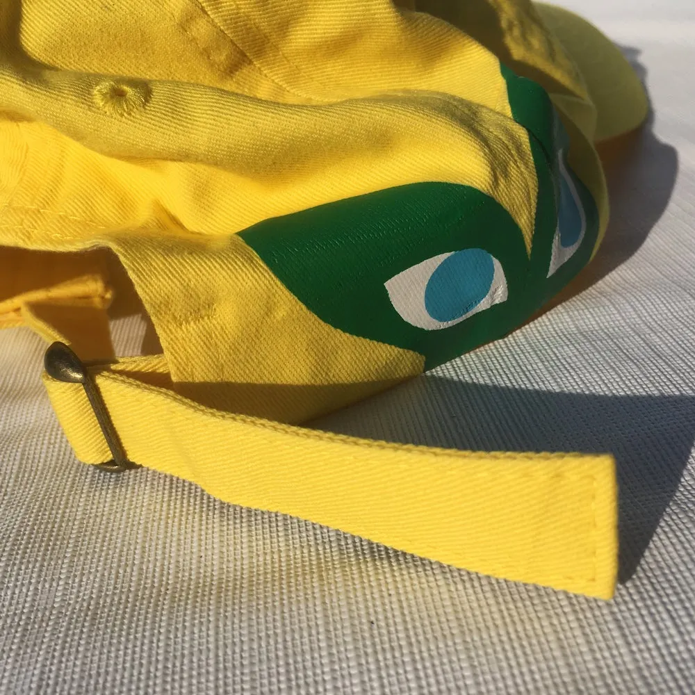 Peeking Aapi Hat Yellow