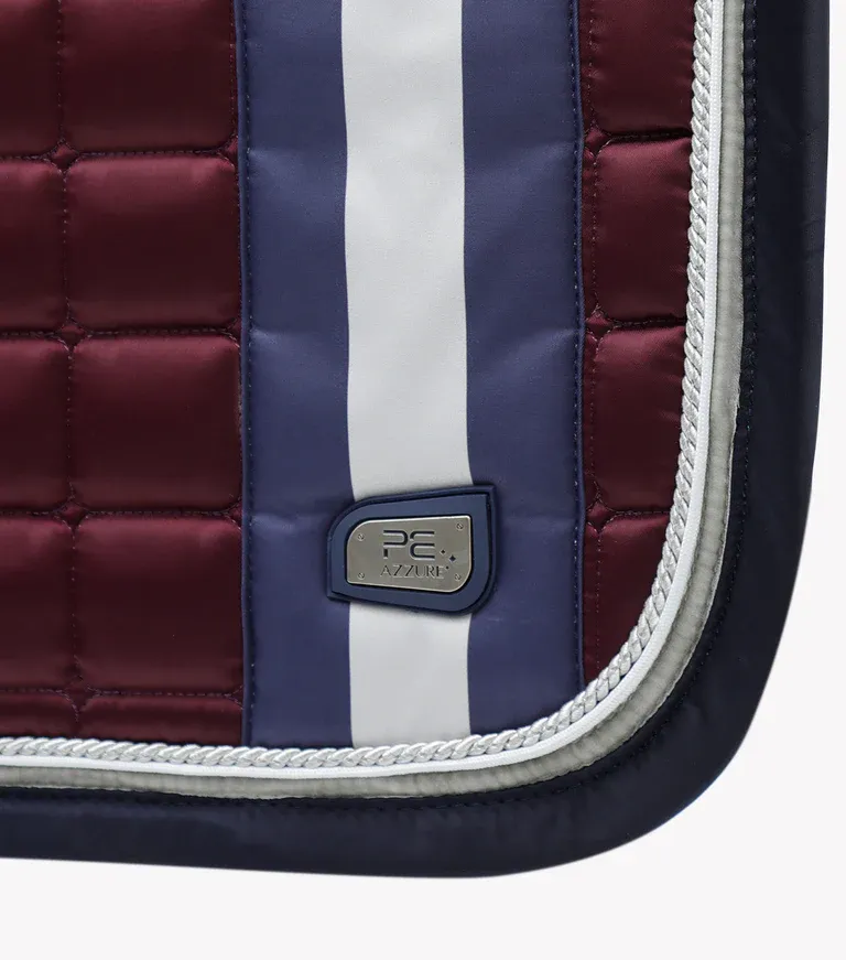 PEI Azzure Anti-Slip Satin GP/Jump Pad (Burgundy)