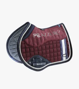 PEI Azzure Anti-Slip Satin GP/Jump Pad (Burgundy)