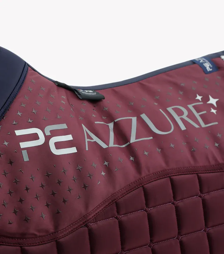 PEI Azzure Anti-Slip Satin GP/Jump Pad (Burgundy)