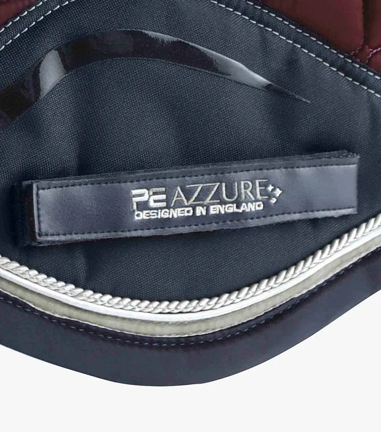 PEI Azzure Anti-Slip Satin GP/Jump Pad (Burgundy)