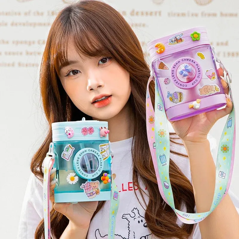 Polaroid Camera Water Bottle