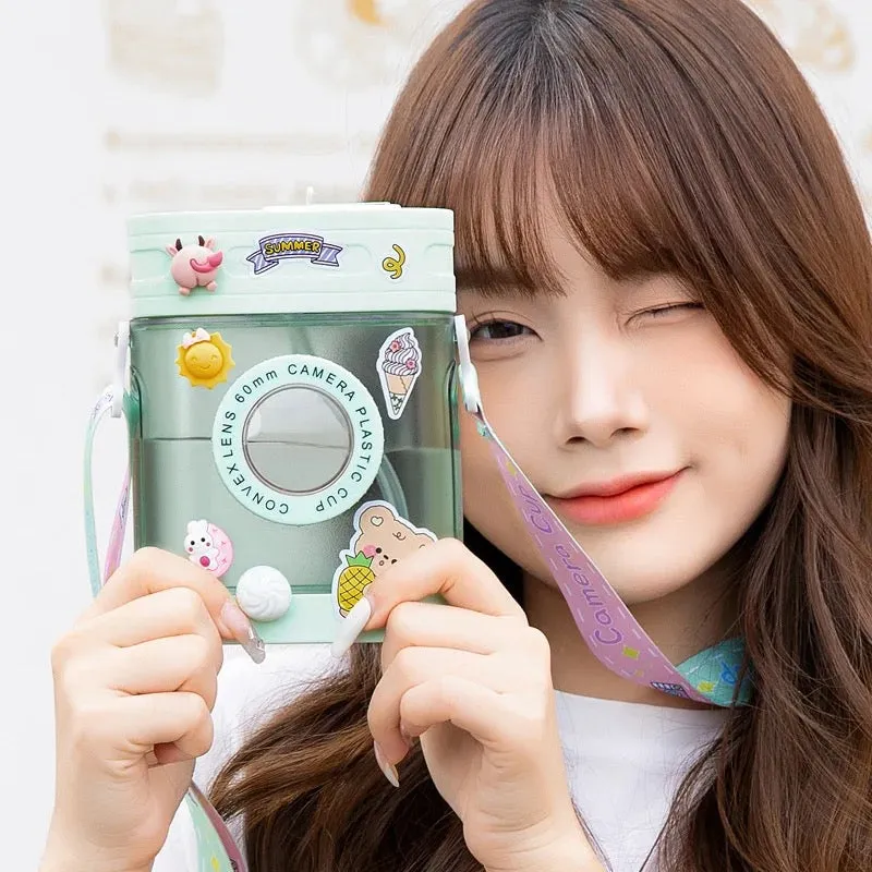Polaroid Camera Water Bottle