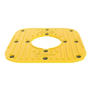 Polisport Track Stand Pit Stand - Yellow (Replacement Top Mat)