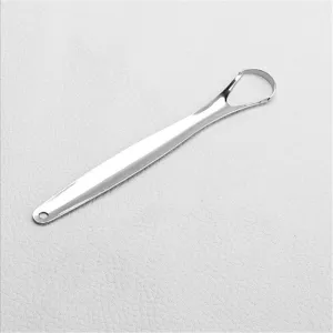 Portable Stainless Steel Water Drop Tongue Scraper Cleane Tongue Scraper Cleane