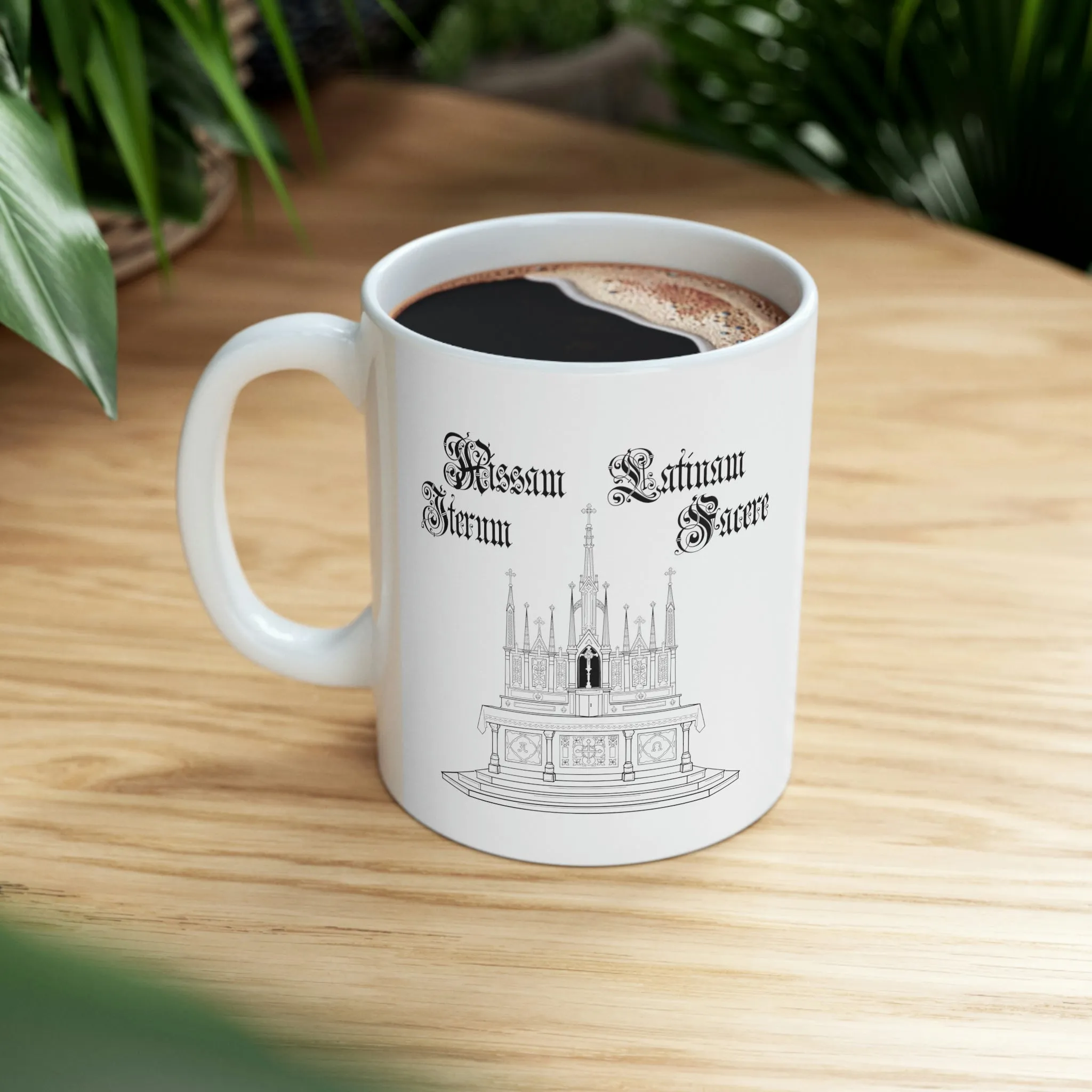 "Make Mass Latin Again" Ceramic Mug 11oz