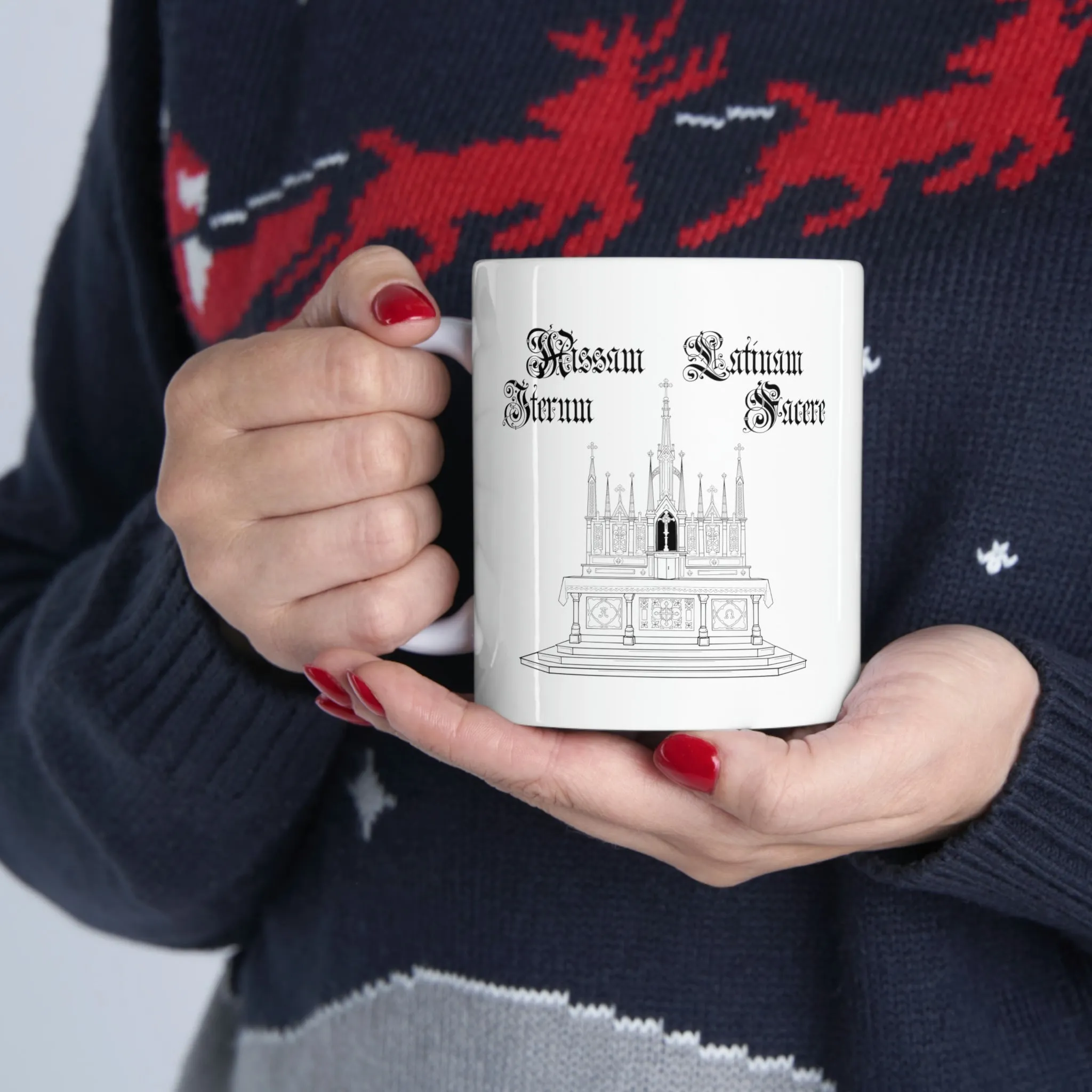 "Make Mass Latin Again" Ceramic Mug 11oz