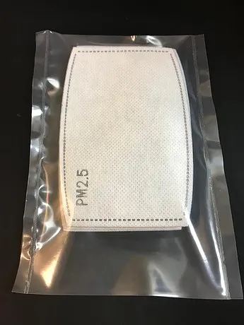 Reusable Fabric Mask included 1 KN95 Filter and Valve