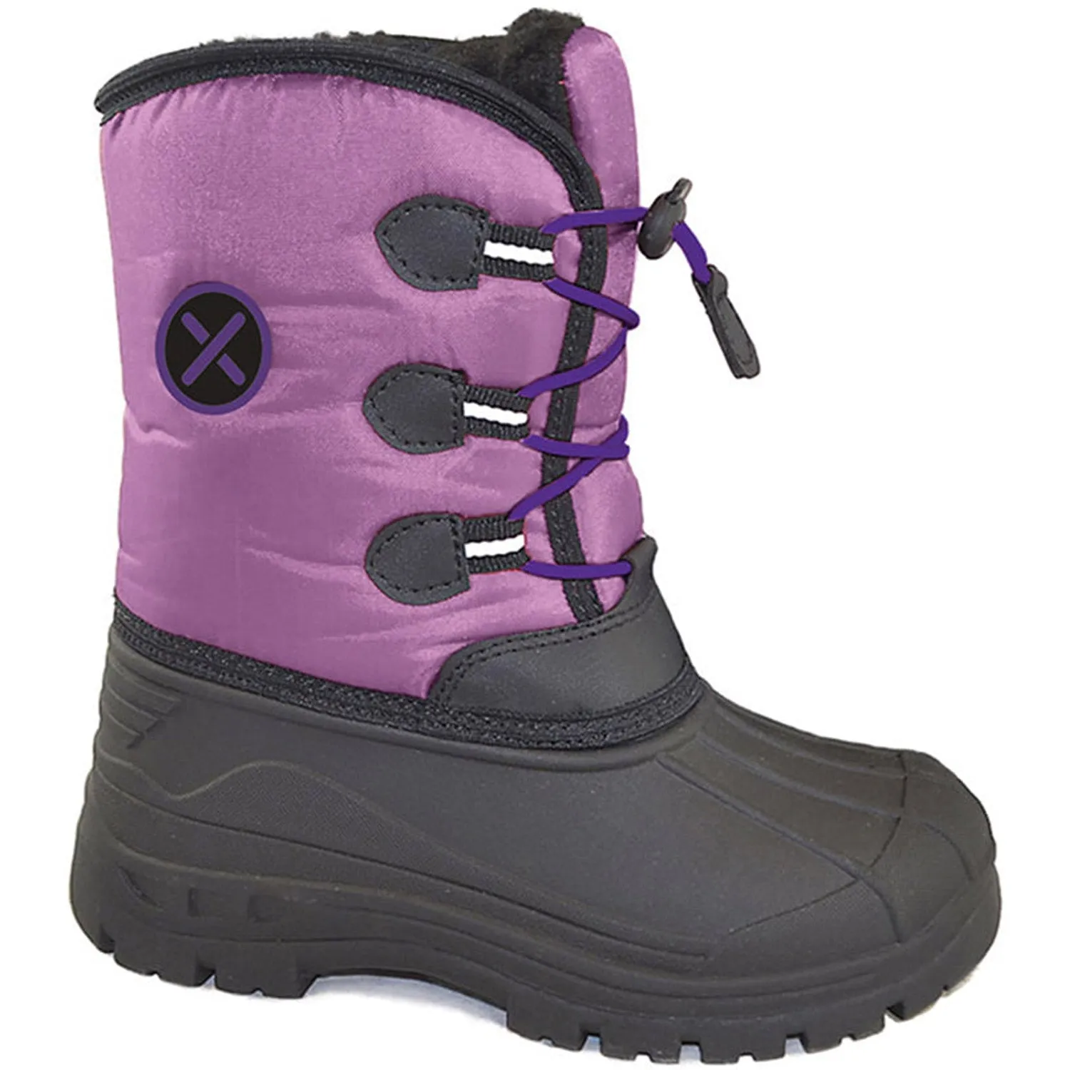 Rocket Kids' Winter Boa Lined Snow Boot