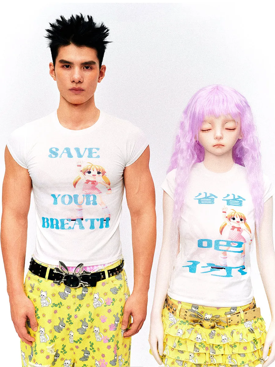 ‘SAVE YOUR BREATH’ TOP