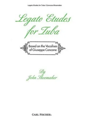 SHOEMAKER - LEGATO ETUDES FOR TUBA