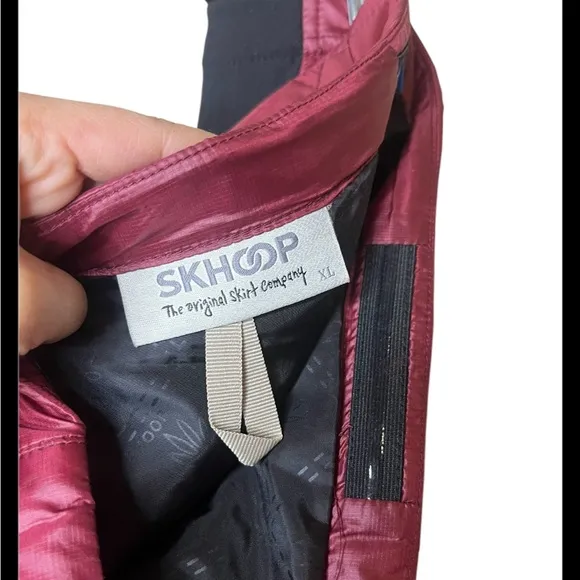 Skhoop Kari Mini Skirt  Ruby Red size XL