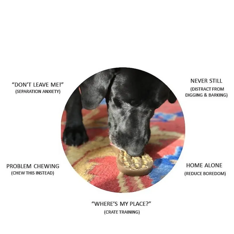 Soda Pup Nylon Peanut Chew & Enrichment Toy