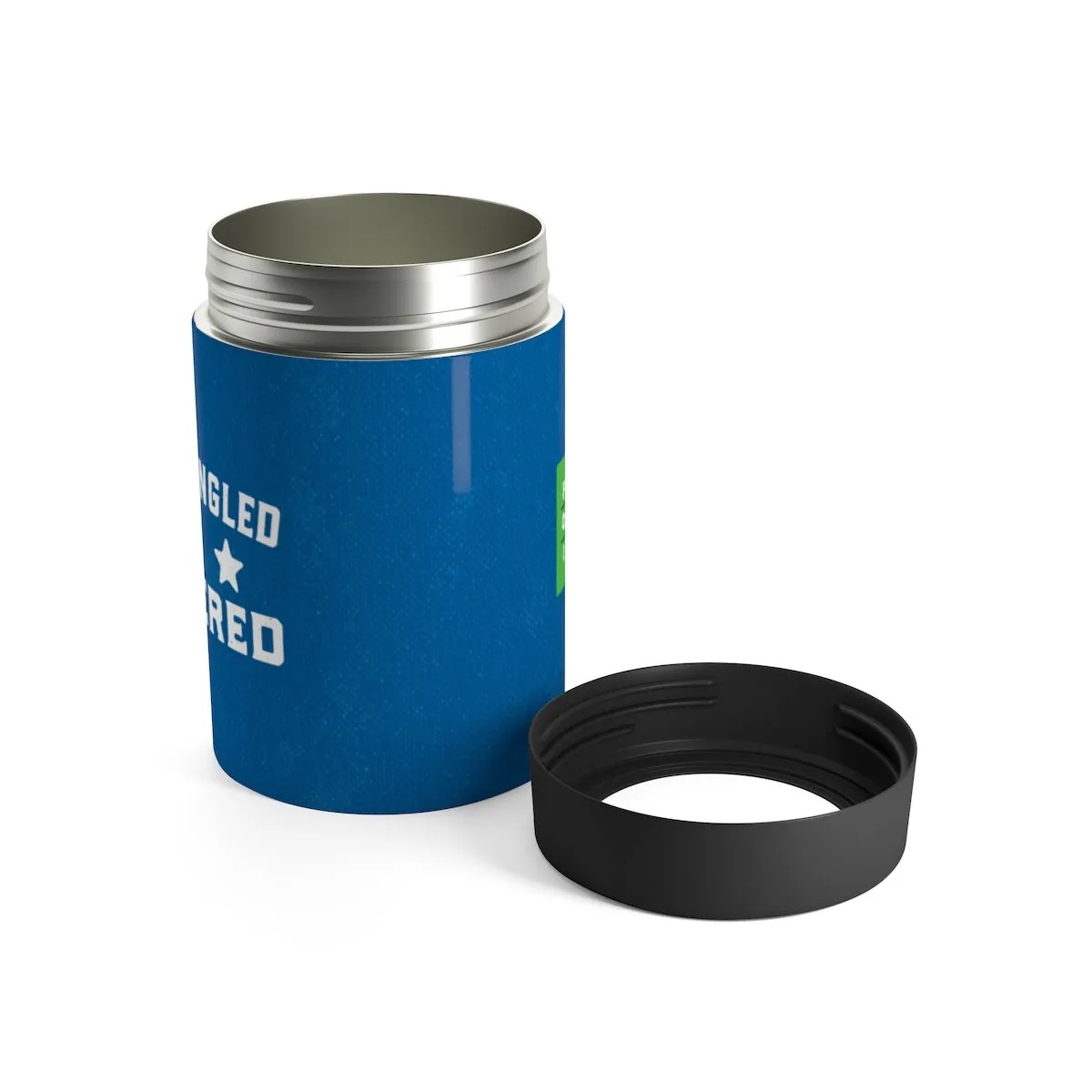 Star Spangled Hammered Can Cooler