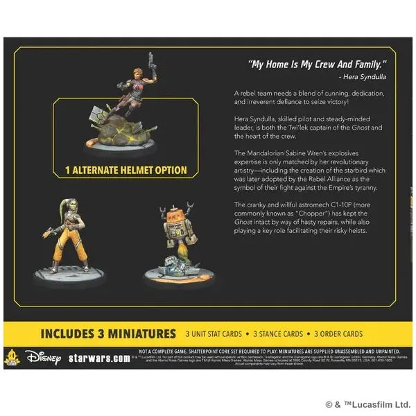 Star Wars: Shatterpoint - Make The Impossible Possible (Hera Syndulla Squad Pack)