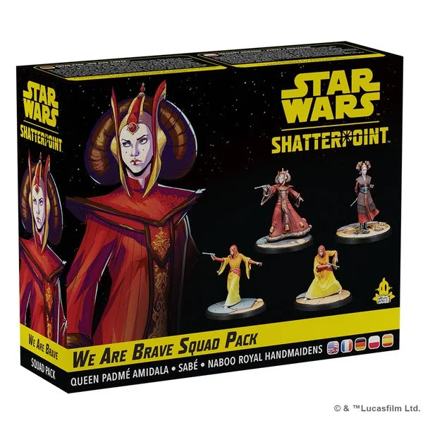 Star Wars: Shatterpoint We Are Brave (Padme Amidala) Squad Pack