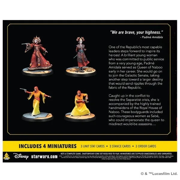 Star Wars: Shatterpoint We Are Brave (Padme Amidala) Squad Pack