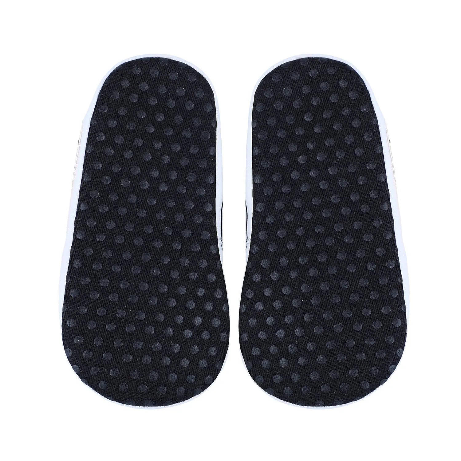Textured Leather Lace-Up Stylish Anti-Slip Sneaker Shoes - Navy Blue