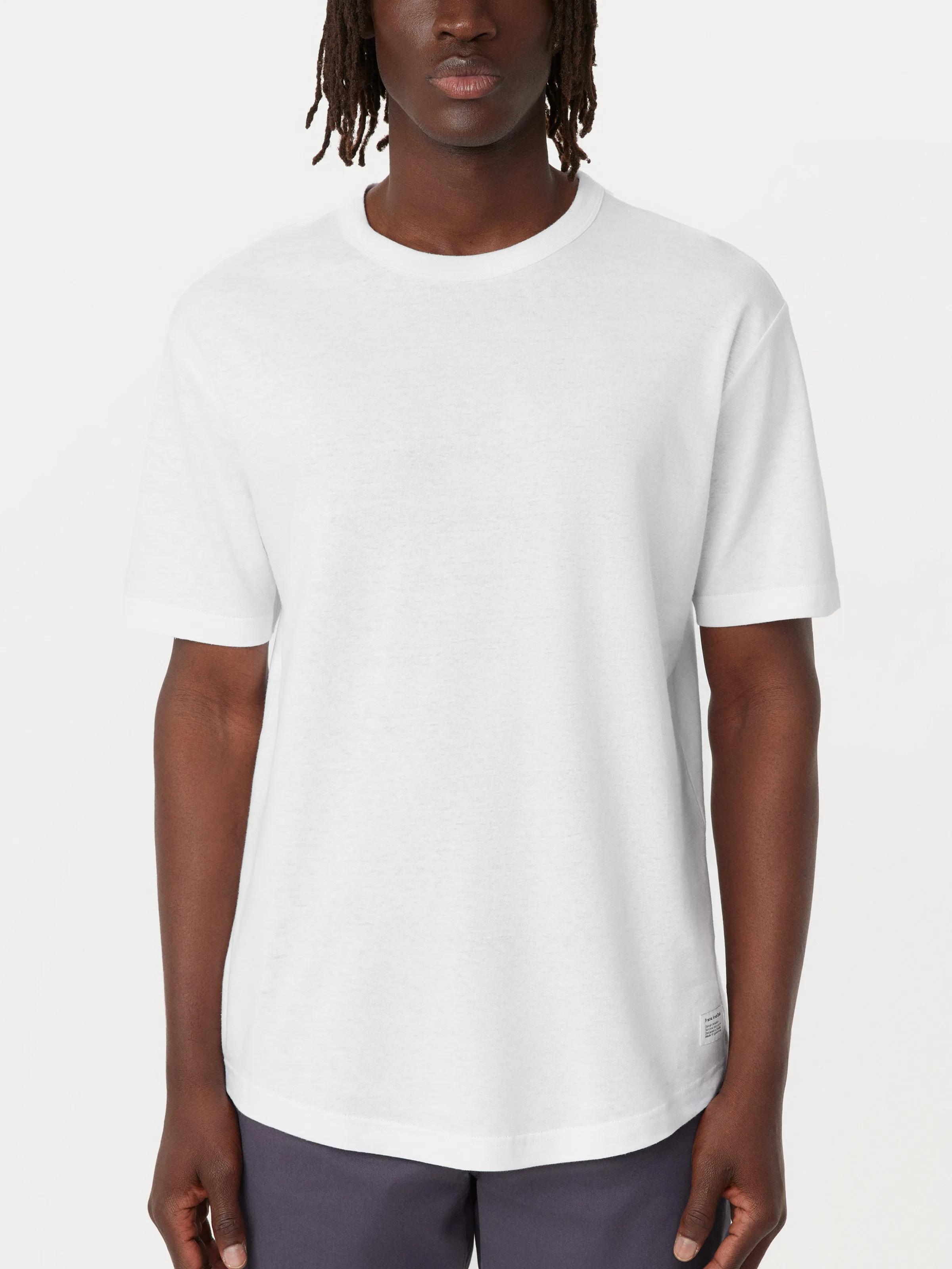 The Relaxed Hemp T-Shirt in White