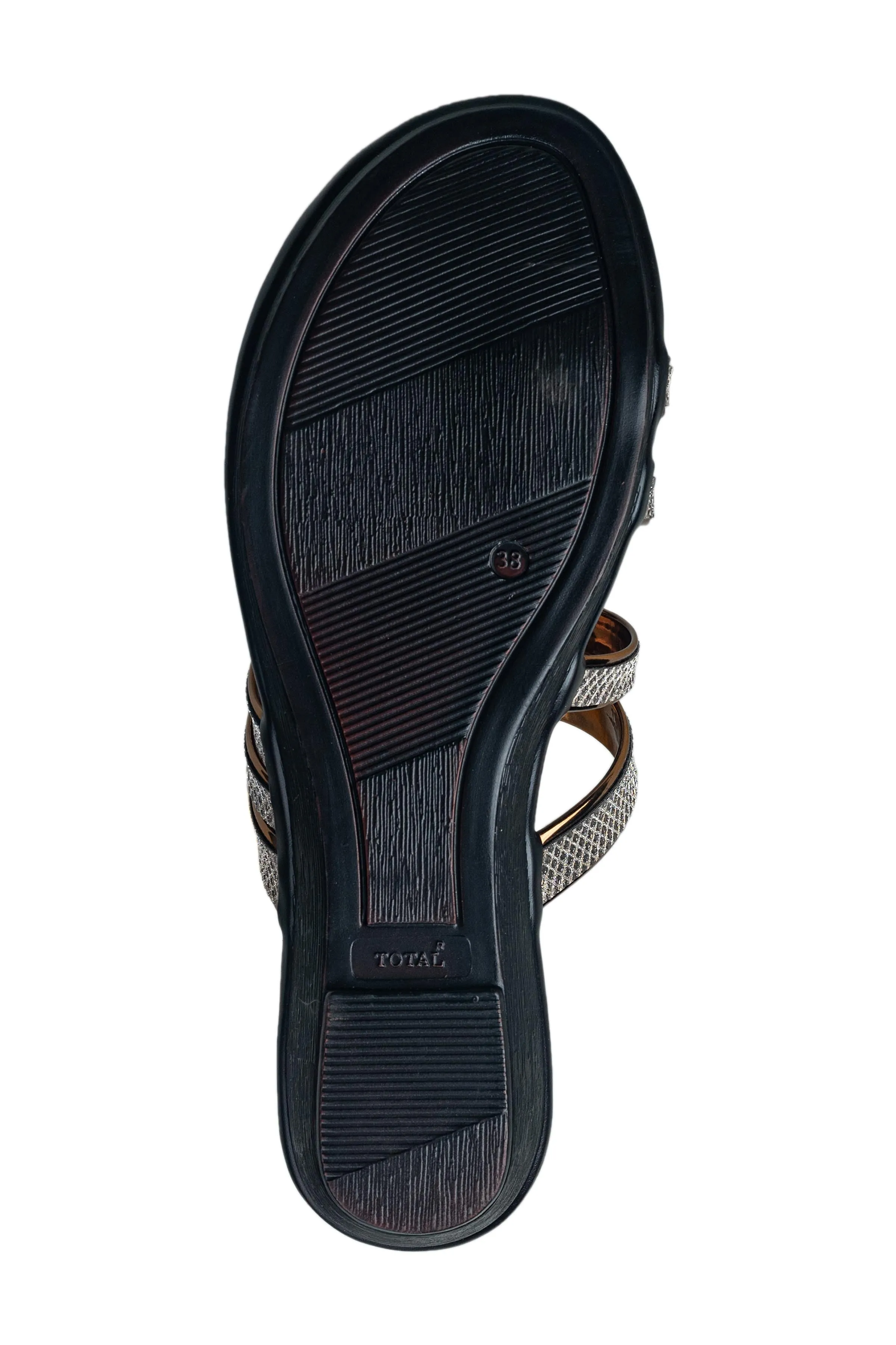 Titas Ladies Copper Chappal