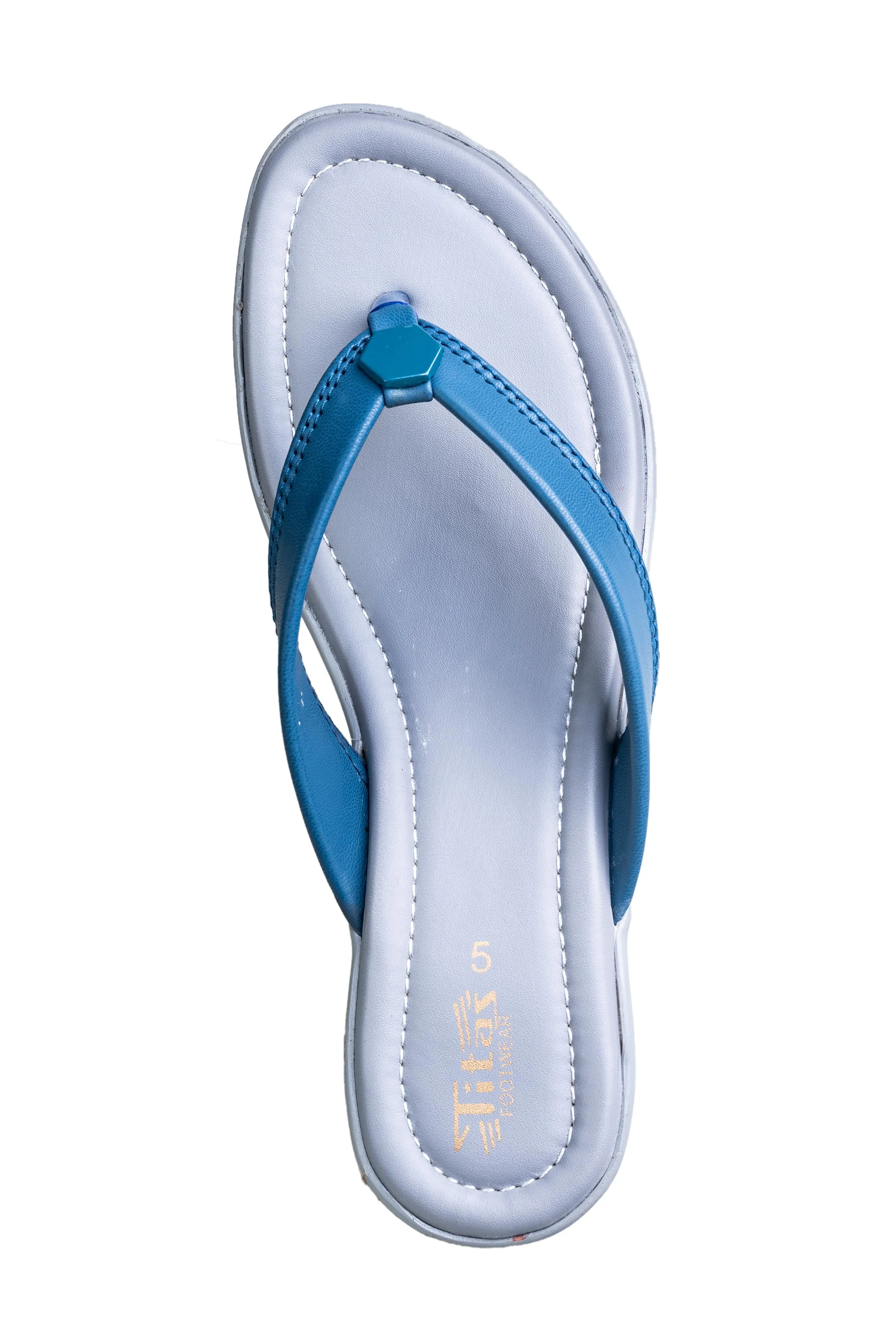 Titas Ladies D. Grey Chappal