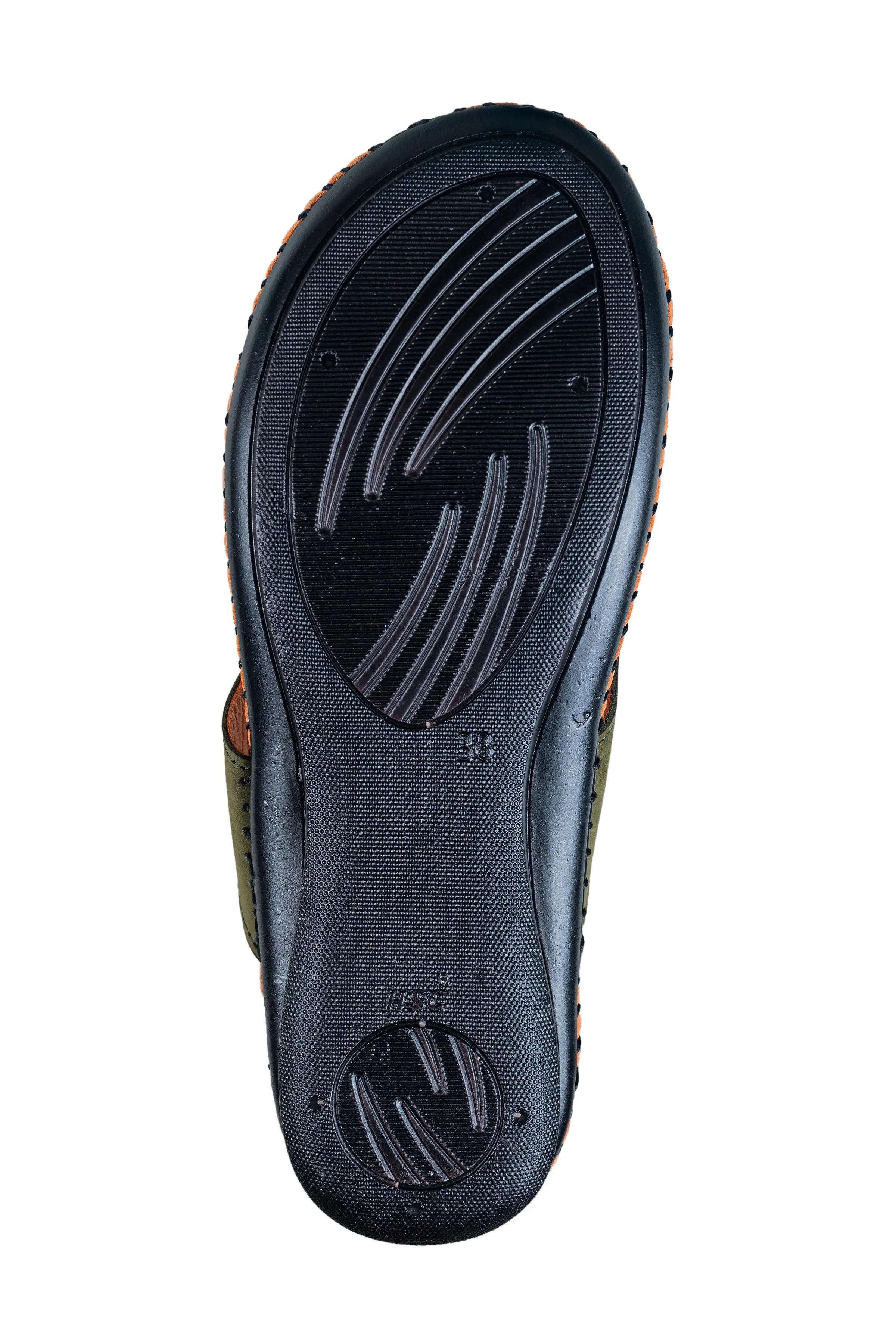 Titas Ladies Olive Chappal