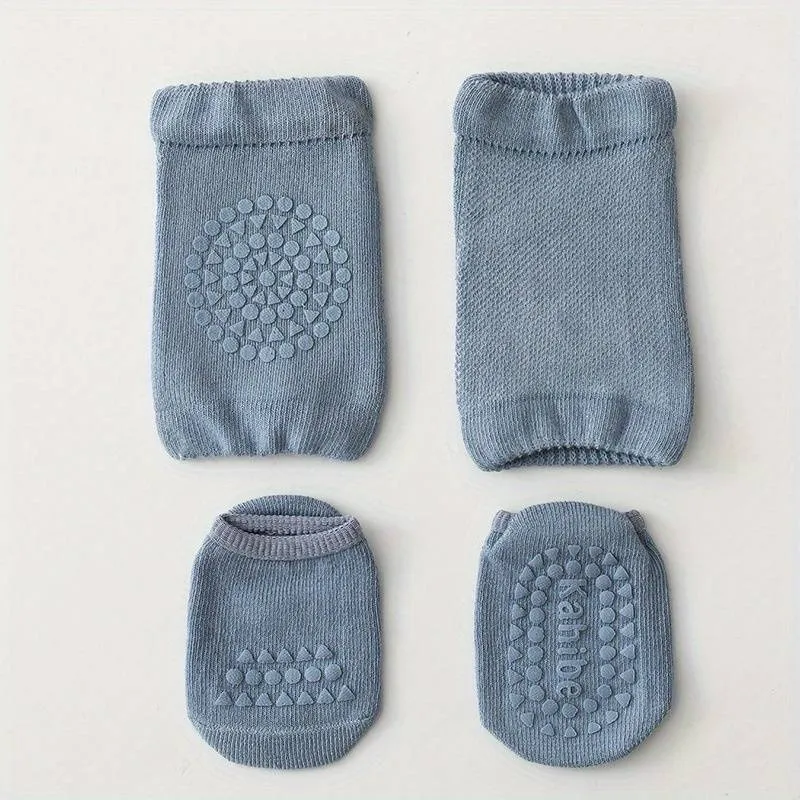 Toddler Anti-Slip Socks & Crawling Knee Pads