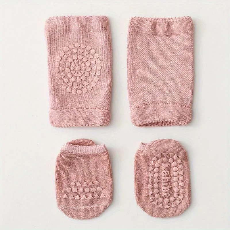Toddler Anti-Slip Socks & Crawling Knee Pads