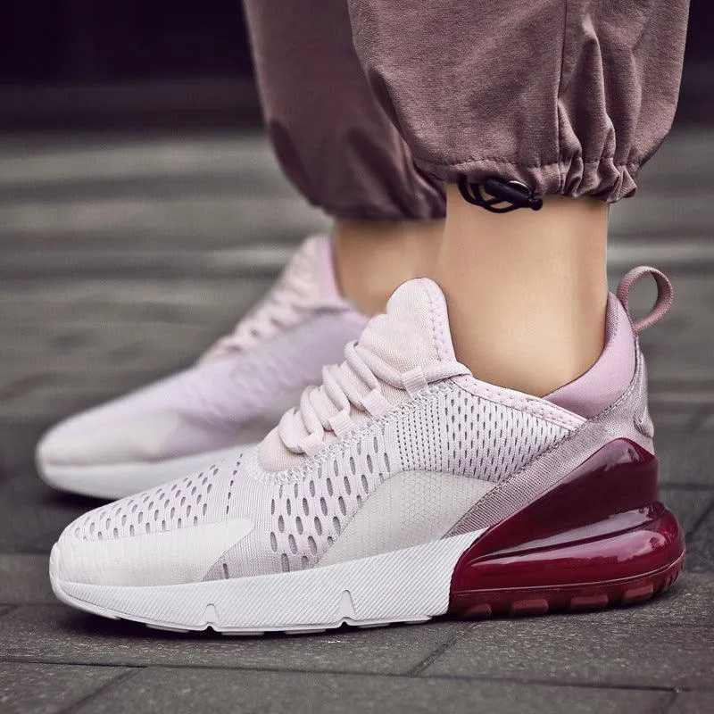Trend flying woven flying line breathable sports casual shoes