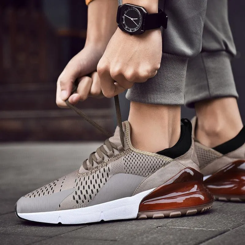 Trend flying woven flying line breathable sports casual shoes