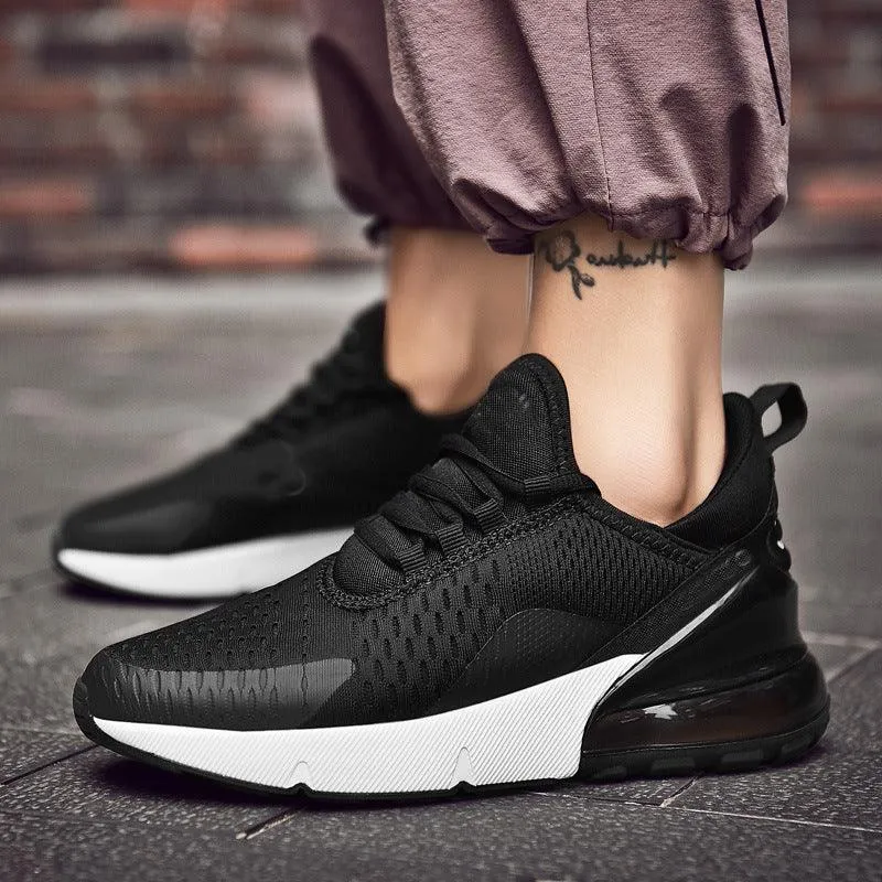 Trend flying woven flying line breathable sports casual shoes