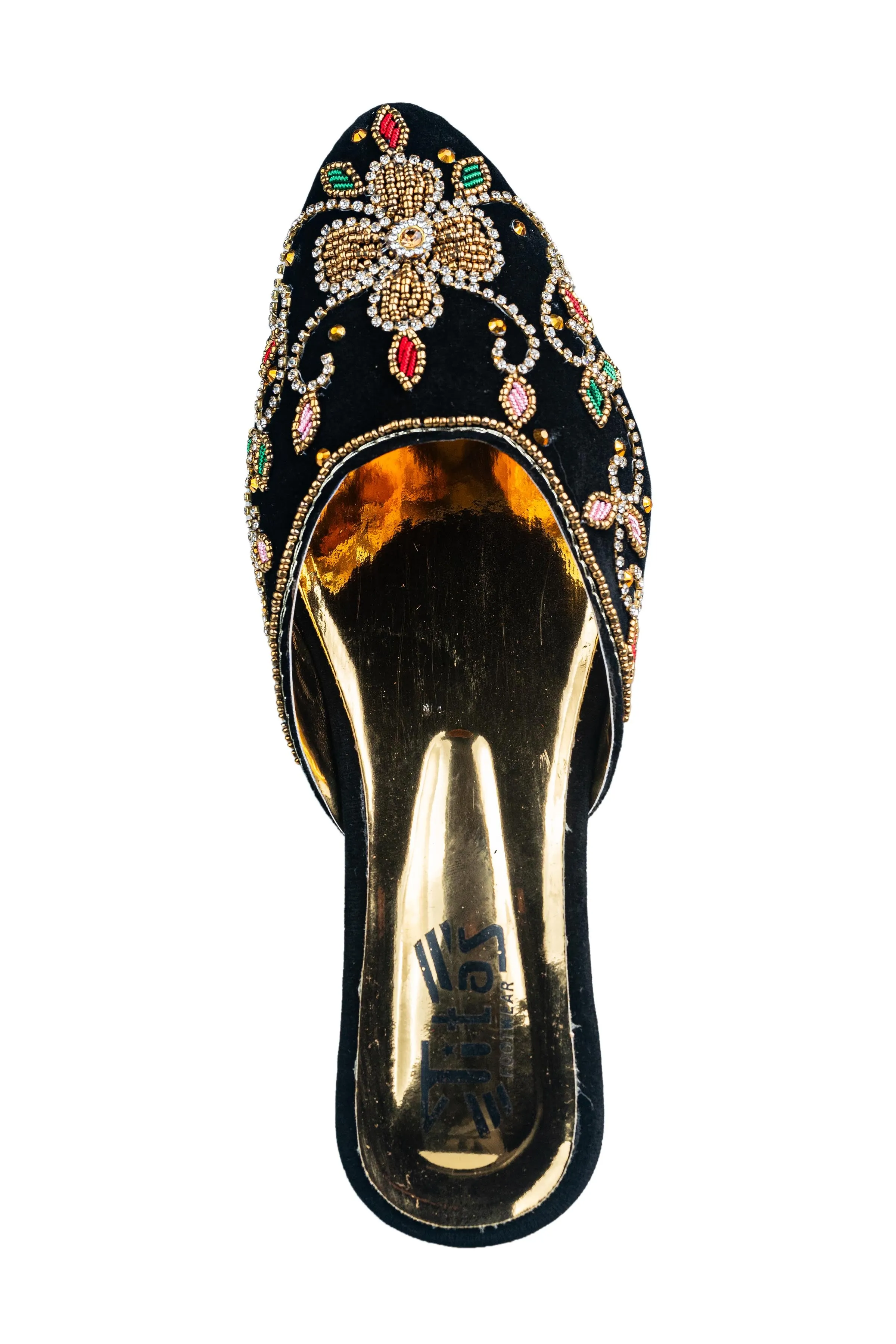 Trendz Ladies Black Chappal