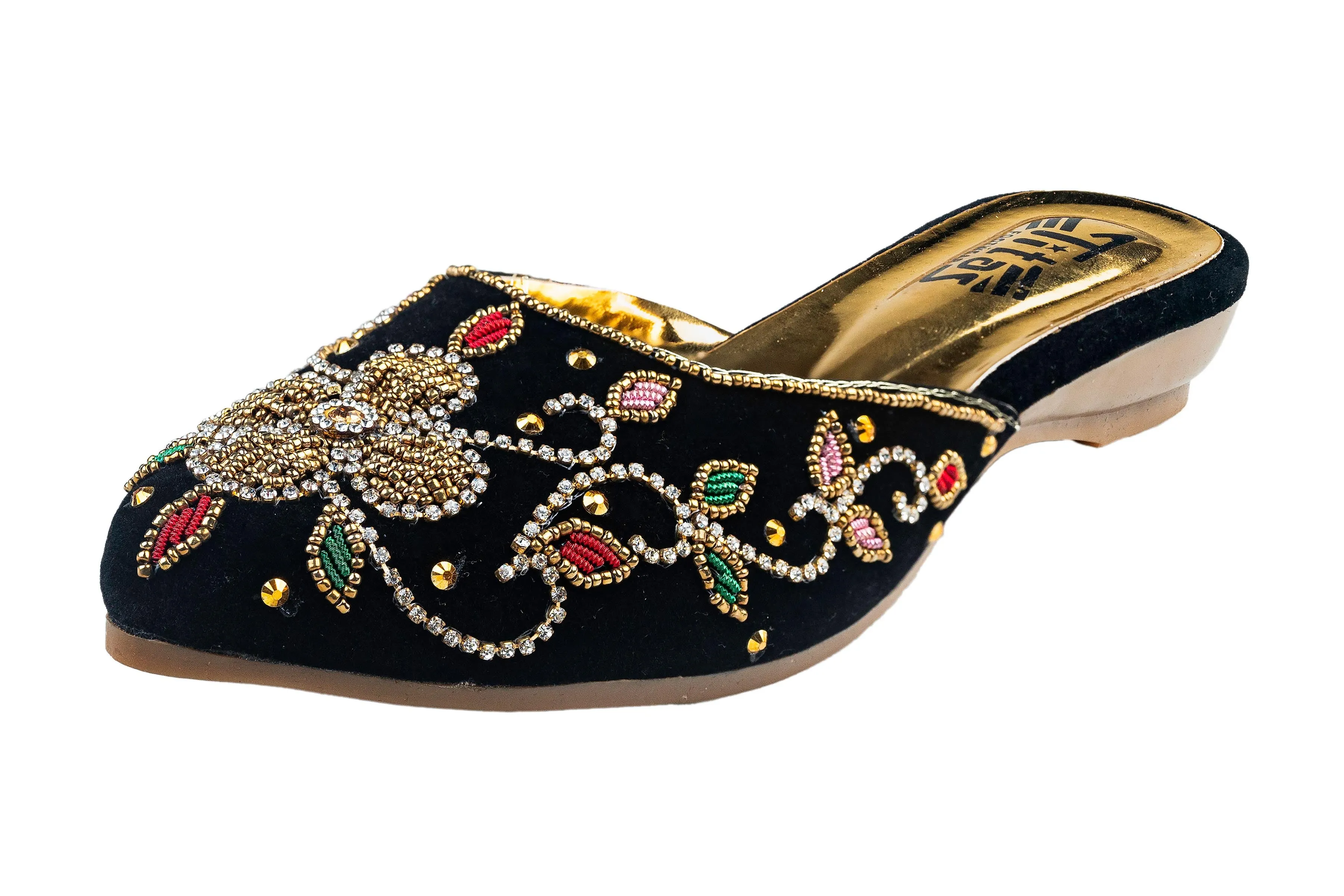 Trendz Ladies Black Chappal
