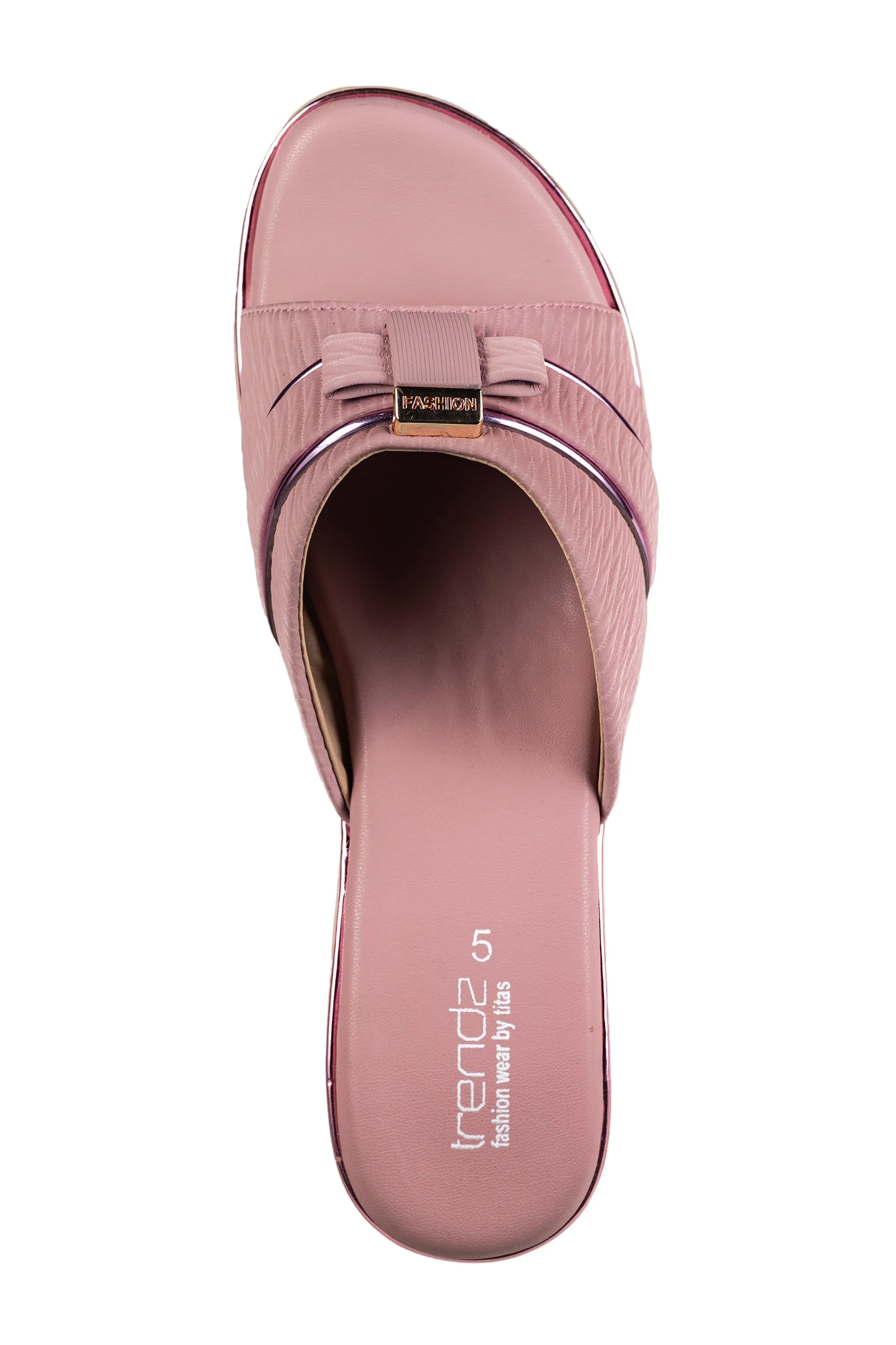 Trendz Ladies Wood Rose Chappal (Trnz C 241225)