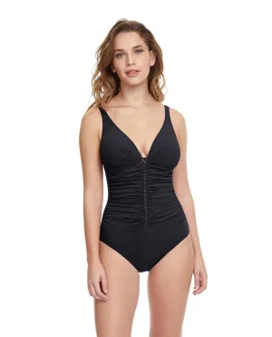 Tutti Frutti D-Cup V-Neck One Piece