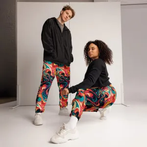 Unisex track pants - Celestial Splash