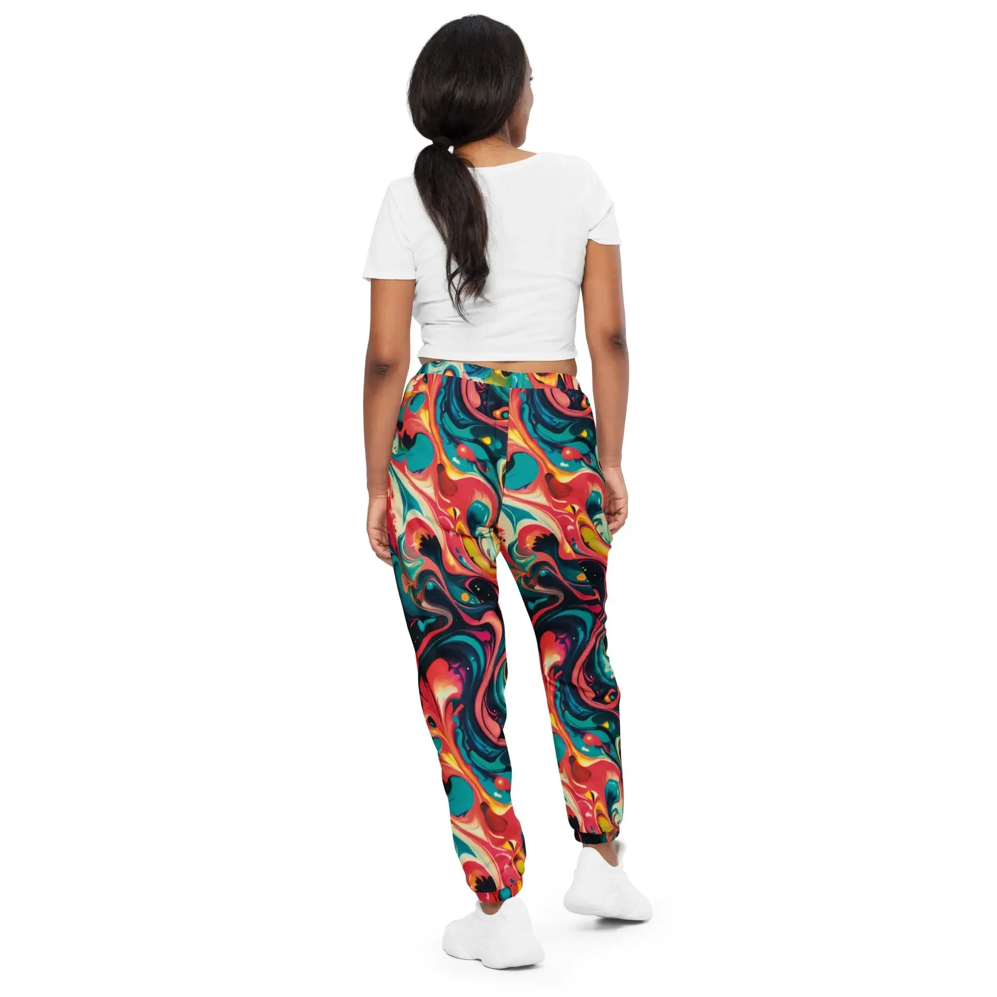 Unisex track pants - Celestial Splash