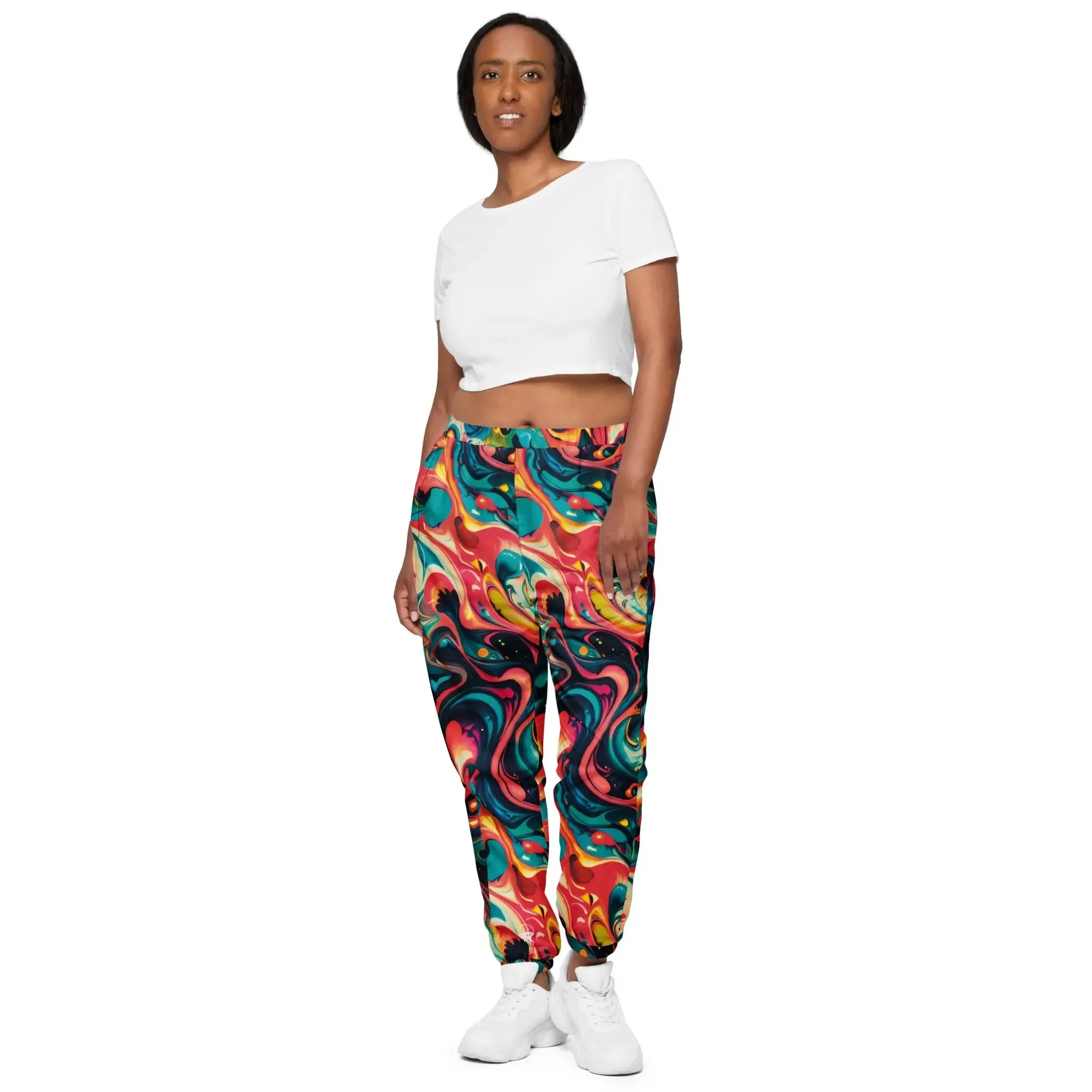 Unisex track pants - Celestial Splash