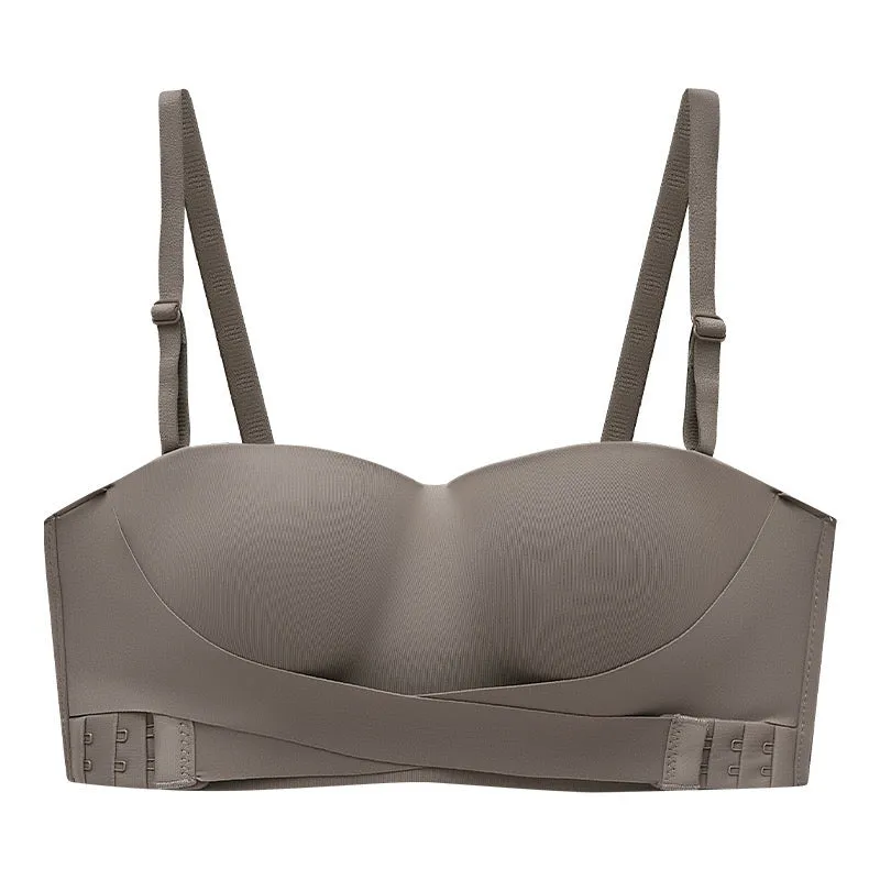 Versatile Detachable-Strap Strapless Bra