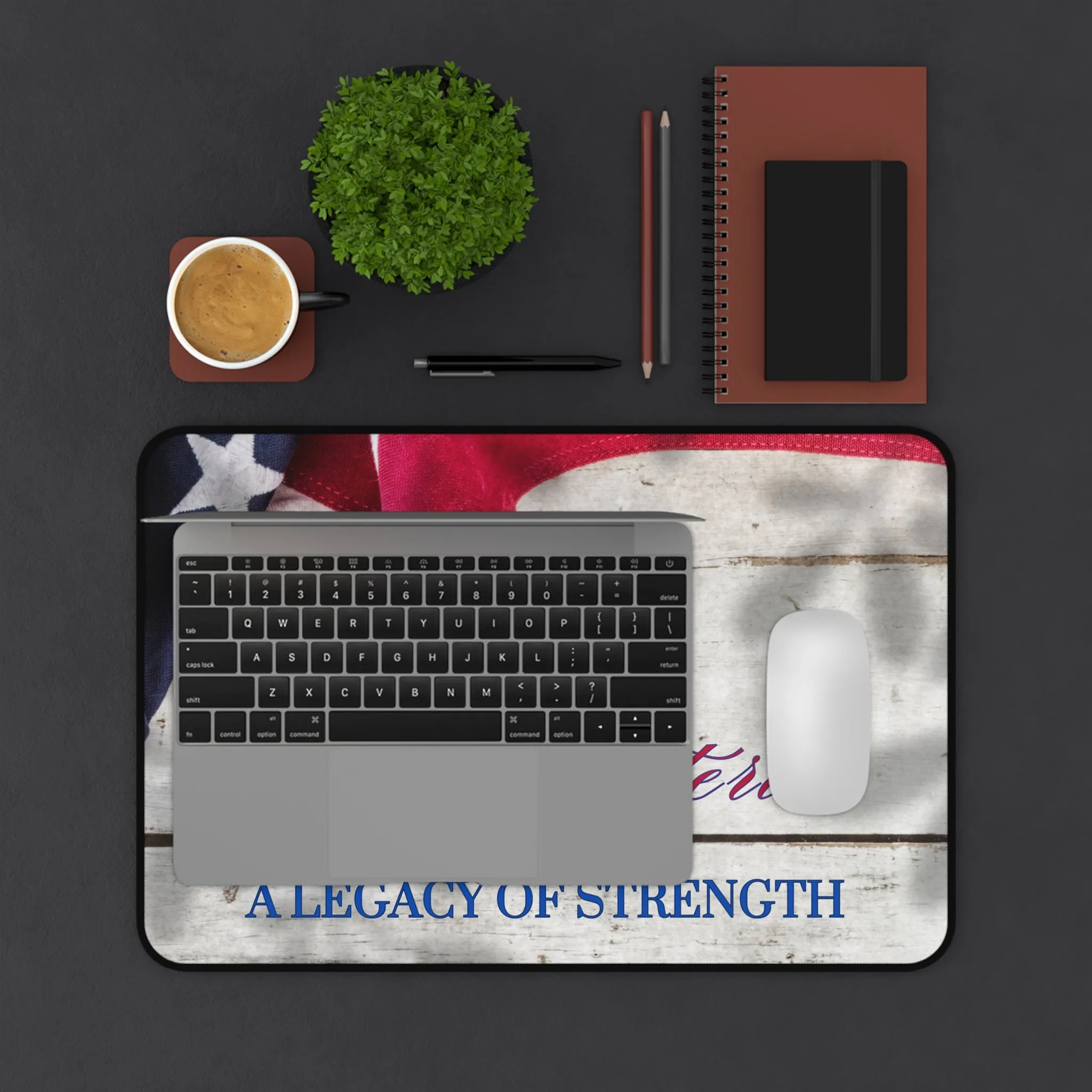 Woman Veteran Desk Mat