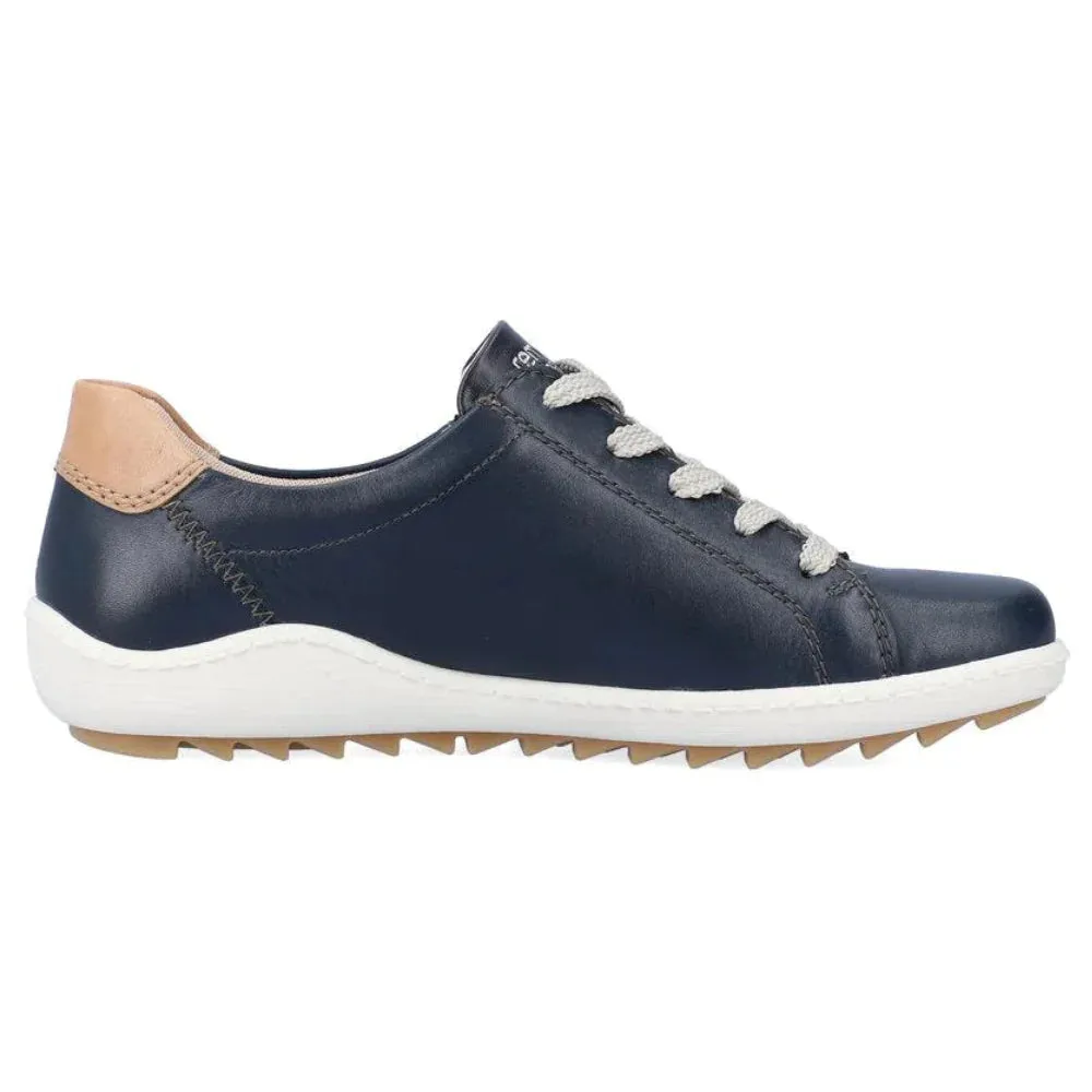 Women's Remonte by Rieker LIV Sneaker - Atlantis/Bisquit/Pazifik